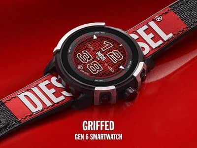 Diesel Men's Griffed Gen 6 Smartwatch