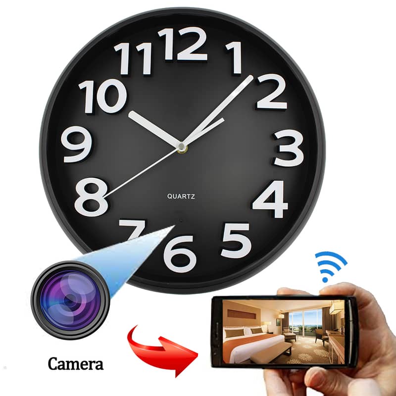Mini Camera Hidden Camera CCTV Camera Wireless Camera Pen Clock Hook 2