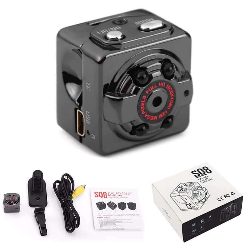 Mini Camera Hidden Camera CCTV Camera Wireless Camera Pen Clock Hook 5