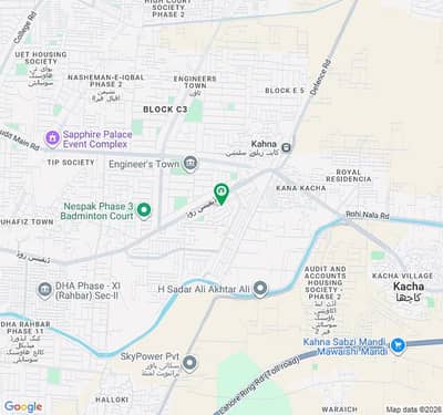 8 Marla Commercial Plot 50 Feet Road Defense Road