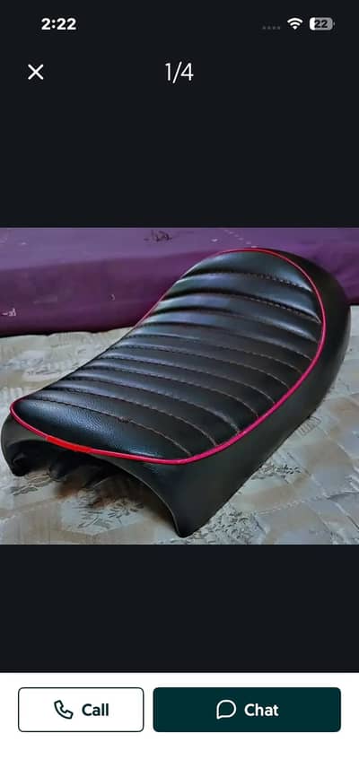 Cafe racer seat