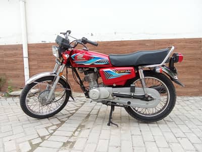 Honda CG 125 Model 2024 total genuine open biometric