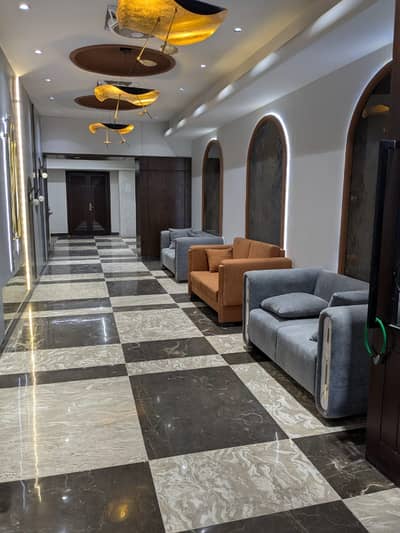 BRAND NEW CORPORATE OFFICES 600 SQ FEET AVAILABLE FOR RENT IN CLIFTON ICON (DO TALWAR)