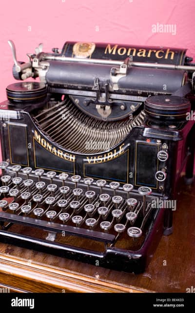 Typewriter for home decor