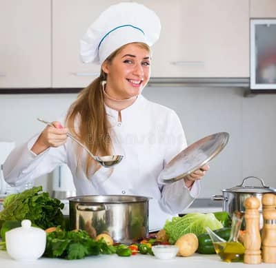 Female cook