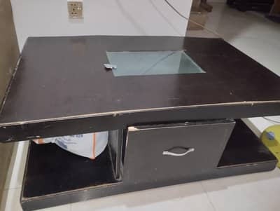 Sofa Table with Mirror