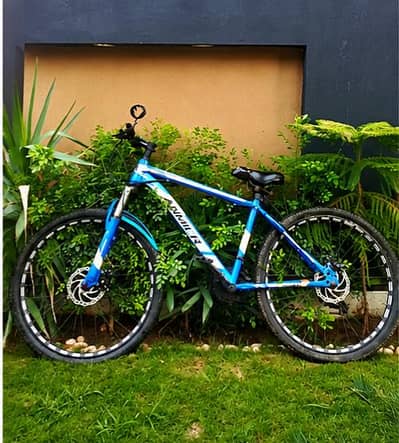 bicycle for sale . Dual disc breaks and one extra seat free