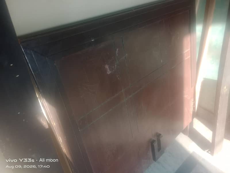 wooden single bed 1