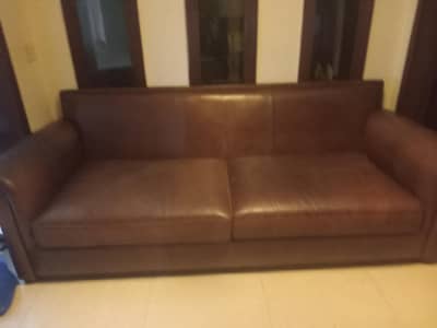 Genuine Leather Sofa
