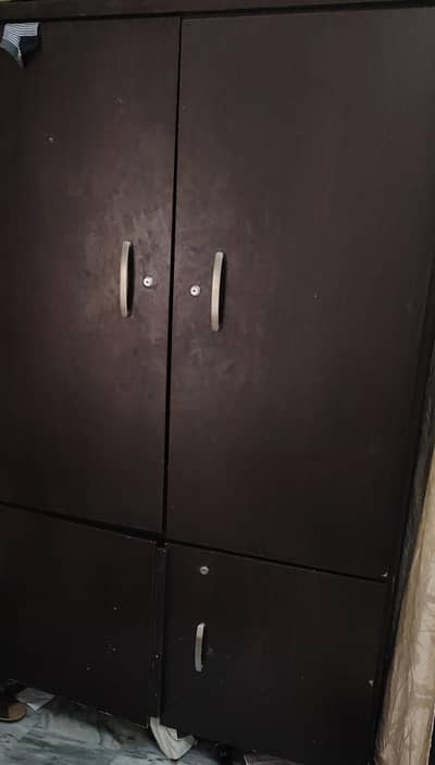 wodden wardrobe