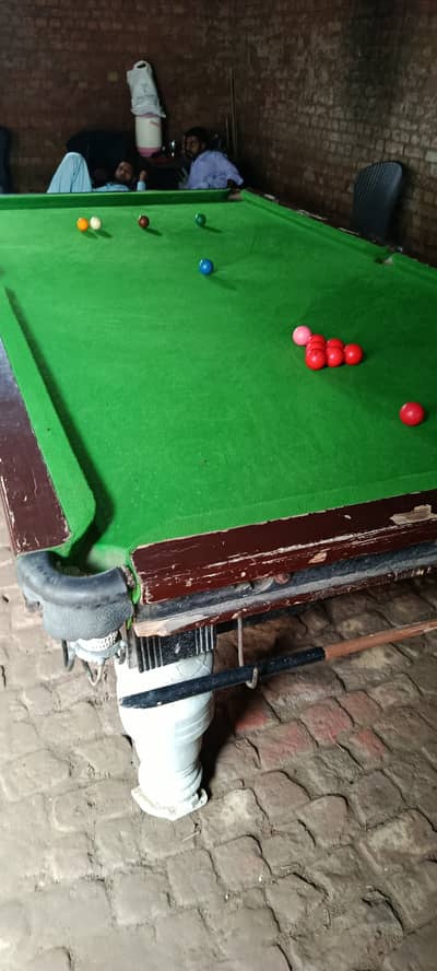 Snooker table