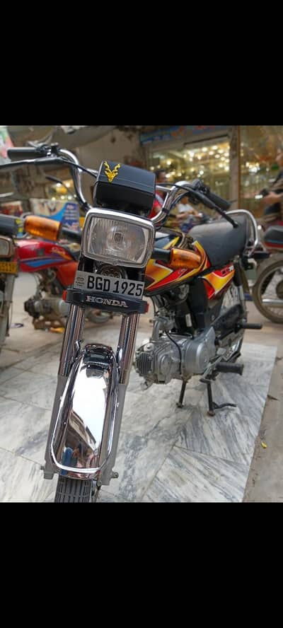 Honda CD 70 Black colour 2026