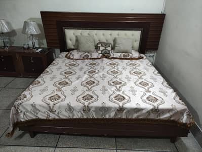 Bed + Side Tables