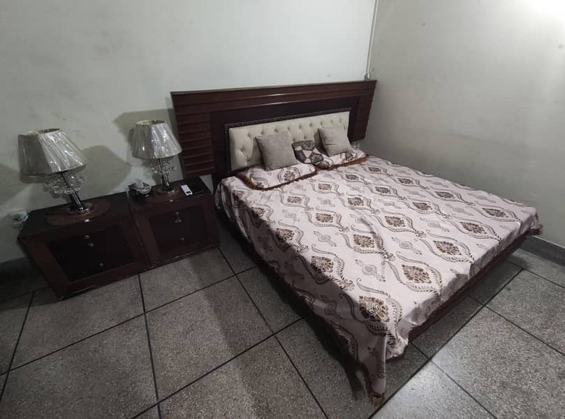 Bed + Side Tables 1