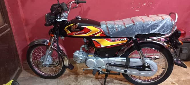 HONDA CD-70 2026 MODEL IN BRAND NEW CONDITION