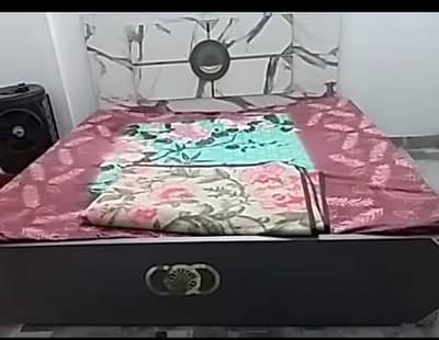 bed new condition grey color