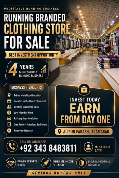 Running Fabric  Buisness For Sale || Profitable Setup