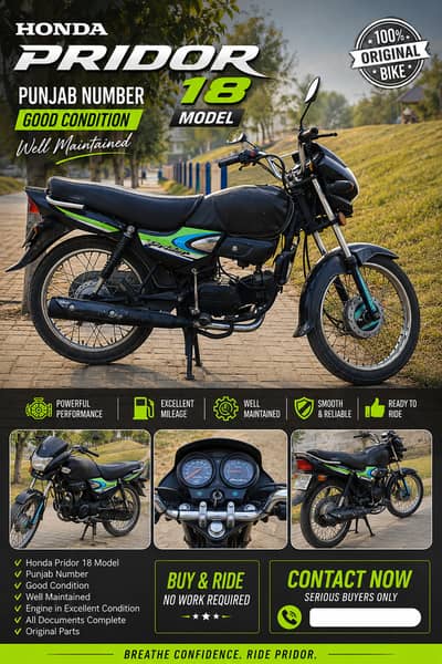 Honda Pridor 2018