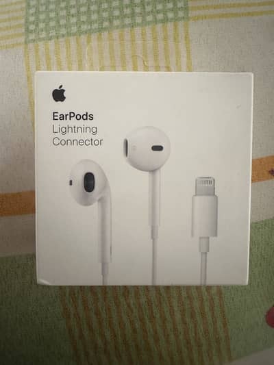 Apple earpods box pack original lightning