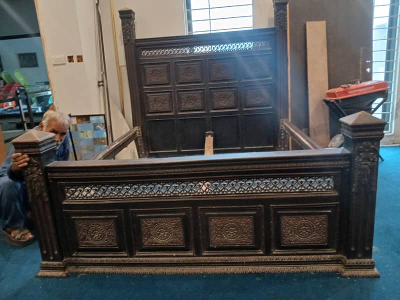 sheesham bed 0