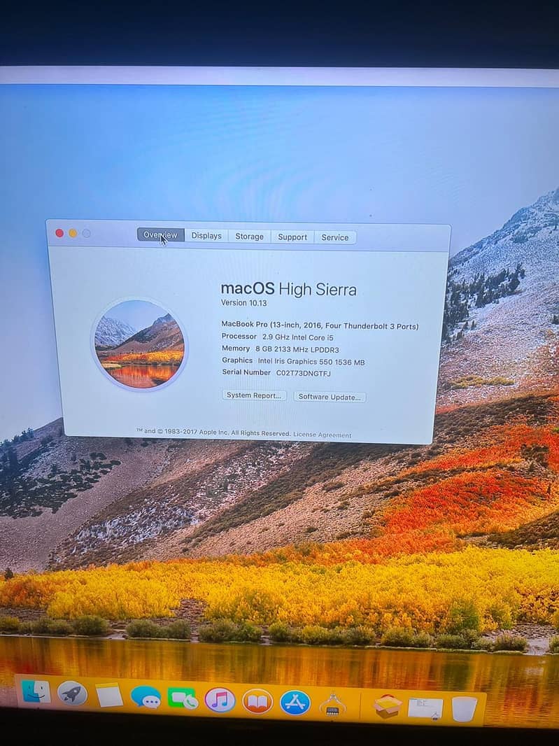 Macbook pro 2016 3