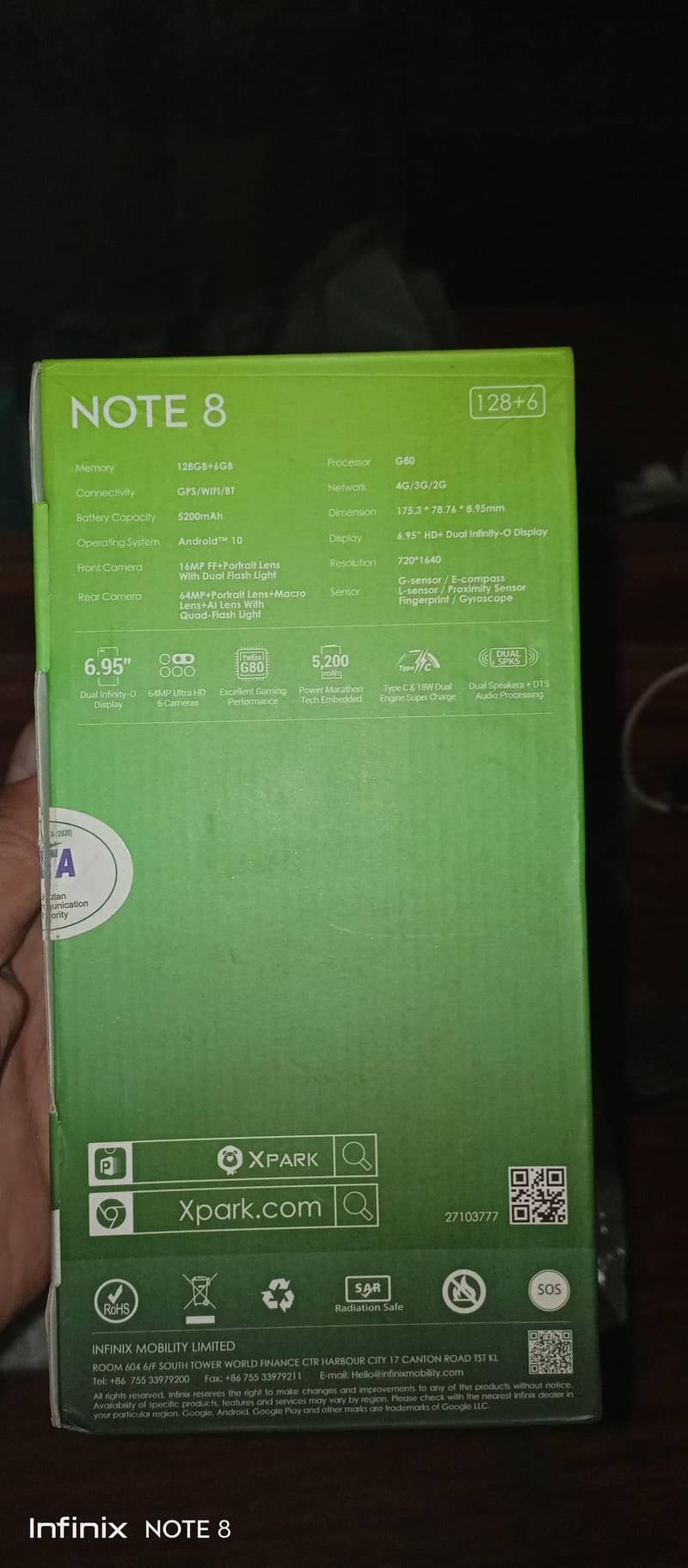 Infinix Note 8 5