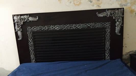 king size bed dressing and side tables