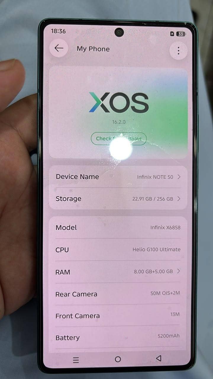 Infinix Note 50 0