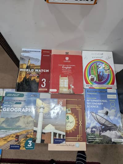 Grade 8th Whole Syllabus All books Half Price