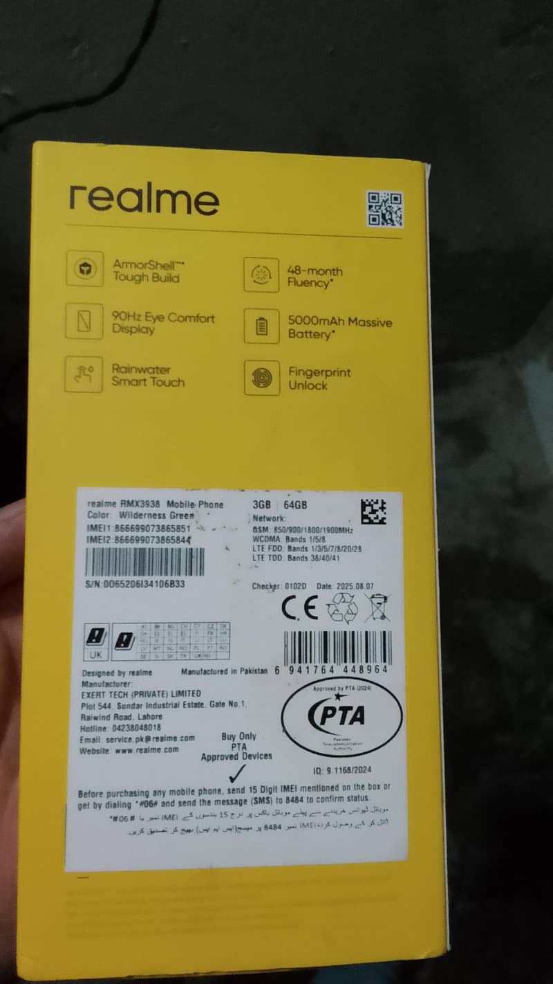 Realme Note 60x 0