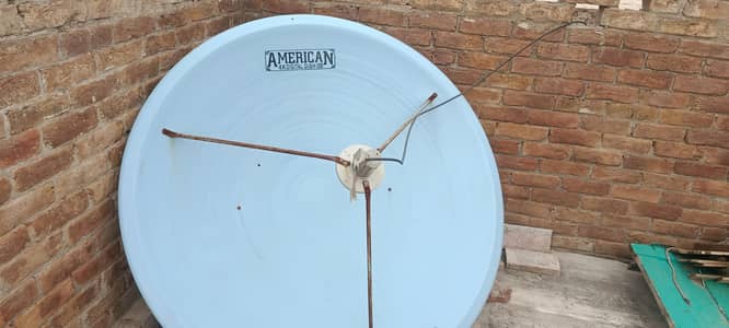 dish racever with tar