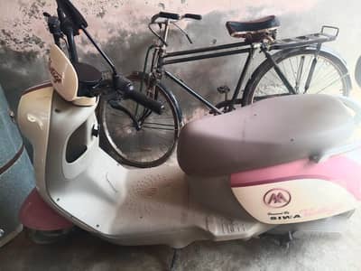 aima Scooty for sale 600watt 60km running in one charge