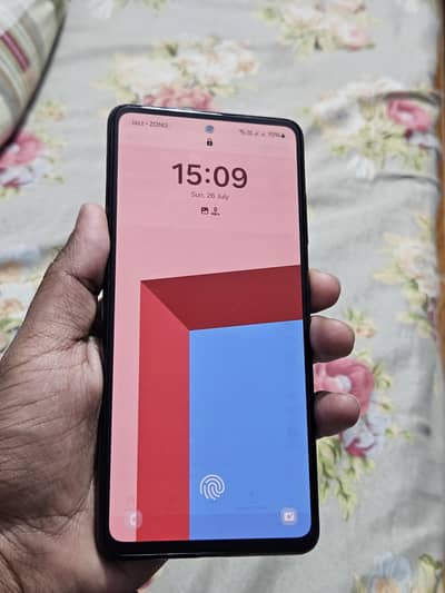 Samsung Mobile A52 Dual Offical PTA 8by128gb shaded Panel
