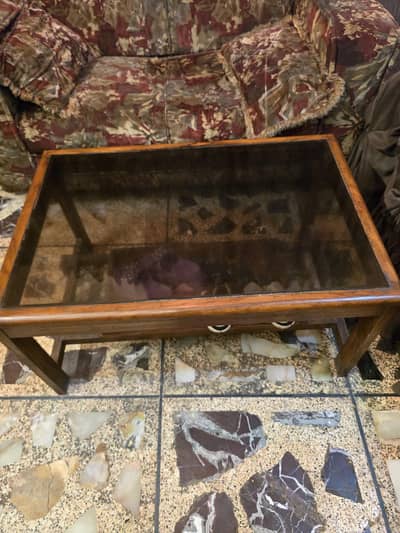 INTERWOOD WOODEN TABLE FOR SALE . . 10/10 LUSH CONDITION