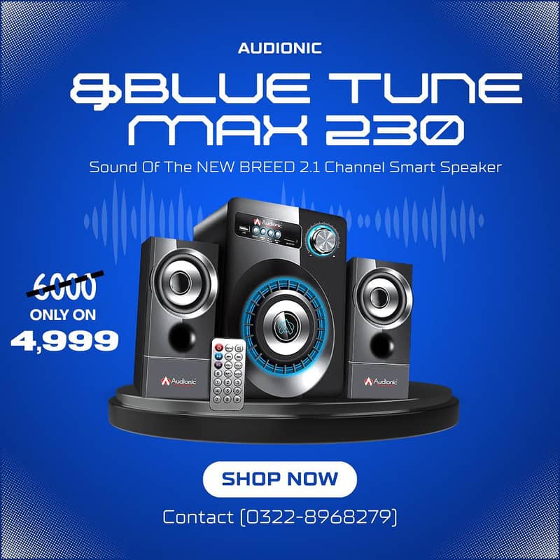 Max230 Audionic Speakers 0