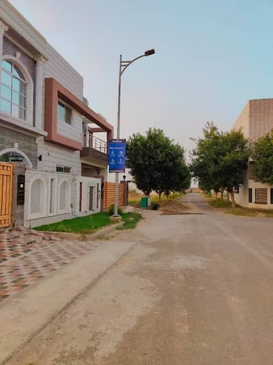 05 Marla Builder Location Plot LDA Approved Standard 25 45 Dimensions Grid All Dues Paid B Block Ground Level