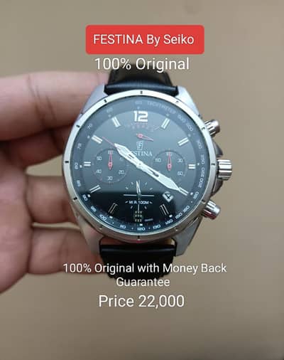 FESTINA by Seiko (100% Original) Model:6853/2