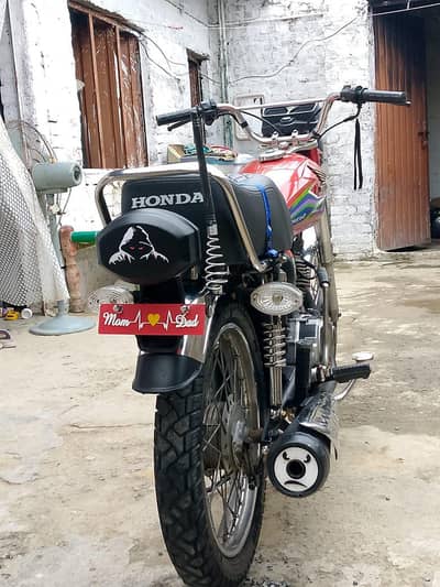 Honda 125 cc bike for sale 2017 model WhatsApp number 0323=400=1308