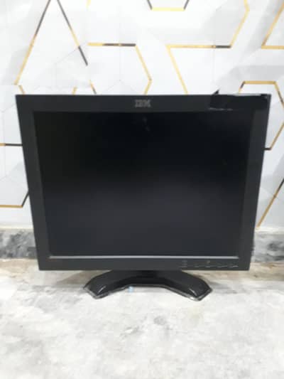 IBM thinkvision monitor used but working condition