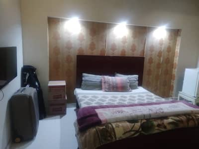 Furnished Bedroom With Attached Bath Available For Rent In Dha Phase 5.