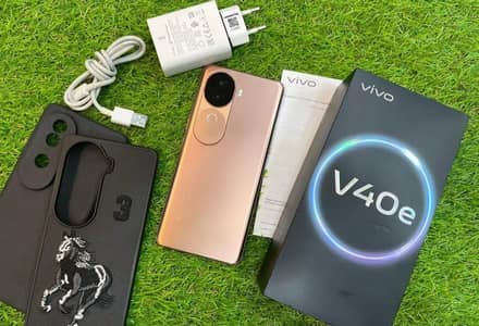 Vivo V40e 12GB RAM 256GB memory PTA approved 0326=3221=824