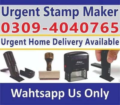 Paper Embossed Stamp Maker Letterhead Printing Rubber Stamp Making