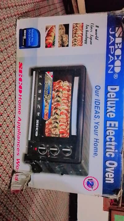 Seco Japan deluxe oven brand new