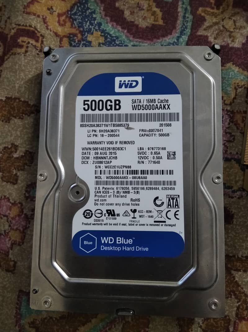 pc HDD and gpu 1