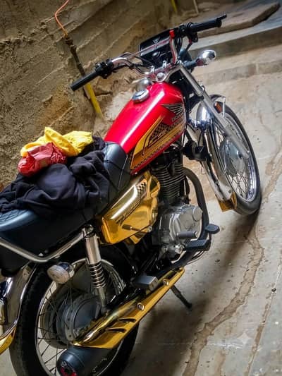 honda 125 self gold edition extra 5 kits check bio