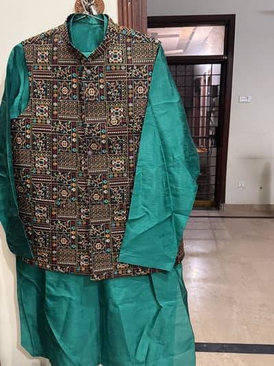 Raw Silk Trouser & Qameez 2 Sizes