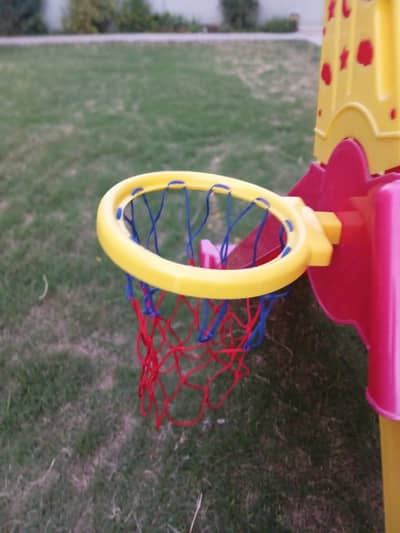super slide with basket ball