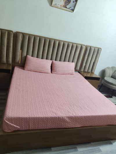 completely furniture jisme king size bed l shaped sofa end coffe set o
