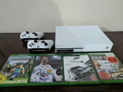 Xbox One S For sale 2 Controllers 7 Games Selaed pack Gaming console