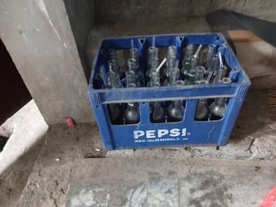 Pepsi bottle Dall for sale with 24 empty bottles